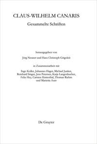 Produktbild: Claus-Wilhelm Canaris, Gesammelte Schriften