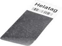 Produktbild: HellermannTyton 594-91104 TAG137LA4-1104-WHCL Kabel-Etikett Helatag 31.75 x 22.80 mm Farbe Beschriftungsfeld: Wei&szlig; Anzahl Etiketten: 24