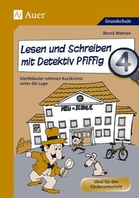 Produktbild: Lesen und Schreiben mit Detektiv Pfiffig, Klasse 4