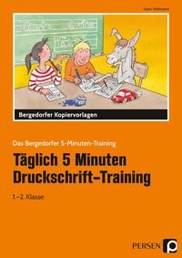 Produktbild: T&auml;glich 5 Minuten Druckschrift-Training
