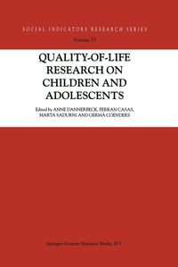 Produktbild: Quality-of-Life Research on Children and Adolescents