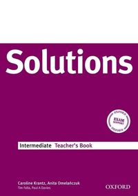 Produktbild: Falla, T: Solutions Intermediate: Teacher's Book