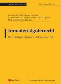 Bild vom Artikel Immaterialgüterrecht (Skriptum) - Bd I vom Autor Clemens Thiele