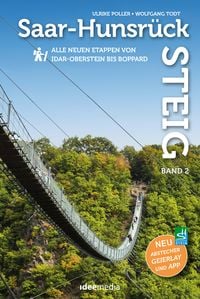 Produktbild: Saar-Hunsr&uuml;ck-Steig Premium-Wandern, Band 2 mit Faltkarte