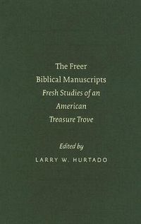 Produktbild: The Freer Biblical Manuscripts
