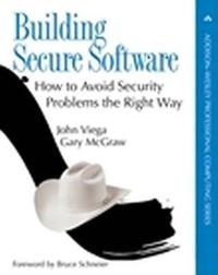 Produktbild: Building Secure Software