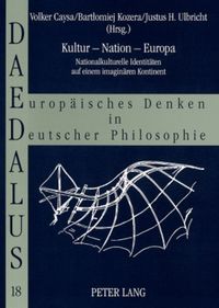 Produktbild: Kultur &ndash; Nation &ndash; Europa