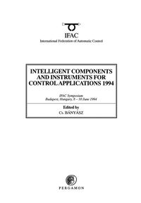 Produktbild: Intelligent Components and Instruments for Control Applications 1994