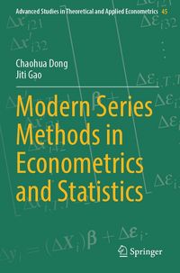Produktbild: Modern Series Methods in Econometrics and Statistics