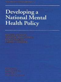 Produktbild: Developing a National Mental Health Policy