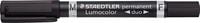 Produktbild: STAEDTLER Zweispitzmarker Lumocolor permanent schwarz