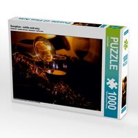 Produktbild: CALVENDO Puzzle Saxophon - sch&ouml;n und sexy | 1000 Teile Lege-Gr&ouml;&szlig;e 64x48cm Foto-Puzzle f&uuml;r gl&uuml;ckliche Stunden