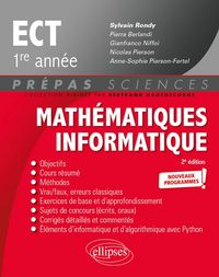 Produktbild: Math&eacute;matiques - Informatique - ECT 1re ann&eacute;e - Nouveaux programmes