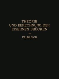 Produktbild: Theorie und Berechnung der Eisernen Br&uuml;cken