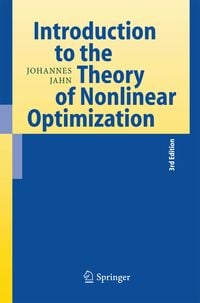 Produktbild: Introduction to the Theory of Nonlinear Optimization
