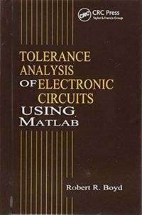 Produktbild: Boyd, R: Tolerance Analysis of Electronic Circuits Using MAT