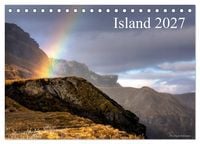 Produktbild: Island 2027 (Tischkalender 2027 DIN A5 quer), CALVENDO Monatskalender