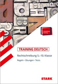 Bild vom Artikel STARK Training - Deutsch Rechtschreibung 5.-10. Klasse vom Autor Frank Gerstenberg