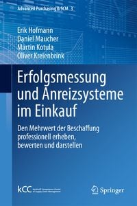 Produktbild: Erfolgsmessung und Anreizsysteme im Einkauf