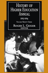 Produktbild: History of Higher Education Annual: 2003-2004