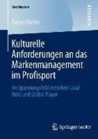 Produktbild: Kulturelle Anforderungen an das Markenmanagement im Profisport