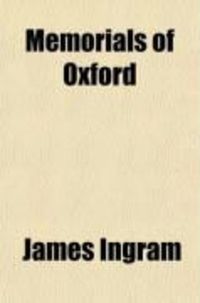 Produktbild: Memorials of Oxford (Volume 2)