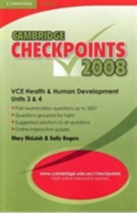 Produktbild: Cambridge Checkpoints VCE Health and Human Development Units