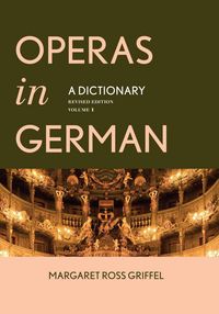 Produktbild: Operas in German: A Dictionary