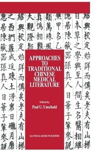 Produktbild: Approaches to Traditional Chinese Medical Literature