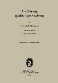Produktbild: Ausf&uuml;hrung qualitativer Analysen