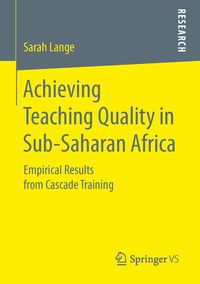 Produktbild: Achieving Teaching Quality in Sub-Saharan Africa
