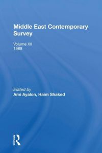 Produktbild: Middle East Contemporary Survey