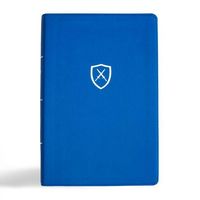 Produktbild: CSB Defend Your Faith Bible, Blue Leathertouch