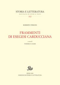 Produktbild: Frammenti di esegesi carducciana