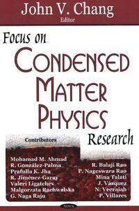 Produktbild: Focus on Condensed Matter Physics Research