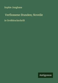 Produktbild: Verflossene Stunden; Novelle