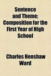 Produktbild: Sentence and Theme; Composition for the First Year of High School