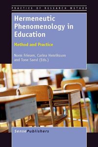 Produktbild: Hermeneutic Phenomenology in Education