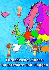 Produktbild: Europ&auml;ische L&auml;nder, Hauptst&auml;dte und Flaggen malen und lernen