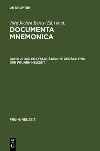 Produktbild: Das enzyklop&auml;dische Ged&auml;chtnis der Fr&uuml;hen Neuzeit