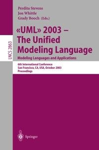 Produktbild: UML 2003 -- The Unified Modeling Language, Modeling Languages and Applications