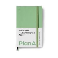Produktbild: Notizbuch A6 Softcover Punktiert Sage Green