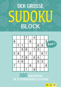 Bild vom Artikel Der große Sudoku-Block Band 7 vom Autor 