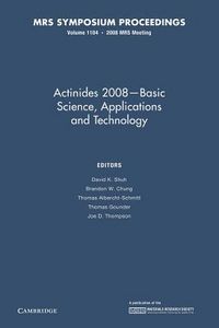 Produktbild: Actinides 2008 -- Basic Scienc