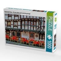 Produktbild: CALVENDO Puzzle Bernkastel Kues - F&uuml;r das Wohl wird reichlich gesorgt | 1000 Teile Lege-Gr&ouml;&szlig;e 64x48cm Foto-Puzzle f&uuml;r gl&uuml;ckliche Stunden
