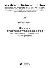 Produktbild: Die offene Investmentkommanditgesellschaft