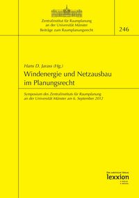 Produktbild: Windenergie und Netzausbau im Planungsrecht