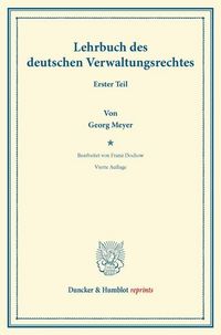 Produktbild: Lehrbuch des deutschen Verwaltungsrechts.