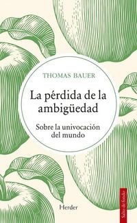 Produktbild: Perdida de la Ambig&uuml;edad, La