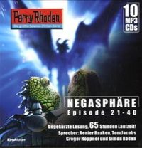 Produktbild: Perry Rhodan Sammelbox Negasph&auml;re-Zyklus (MP3-CDs) 21-40